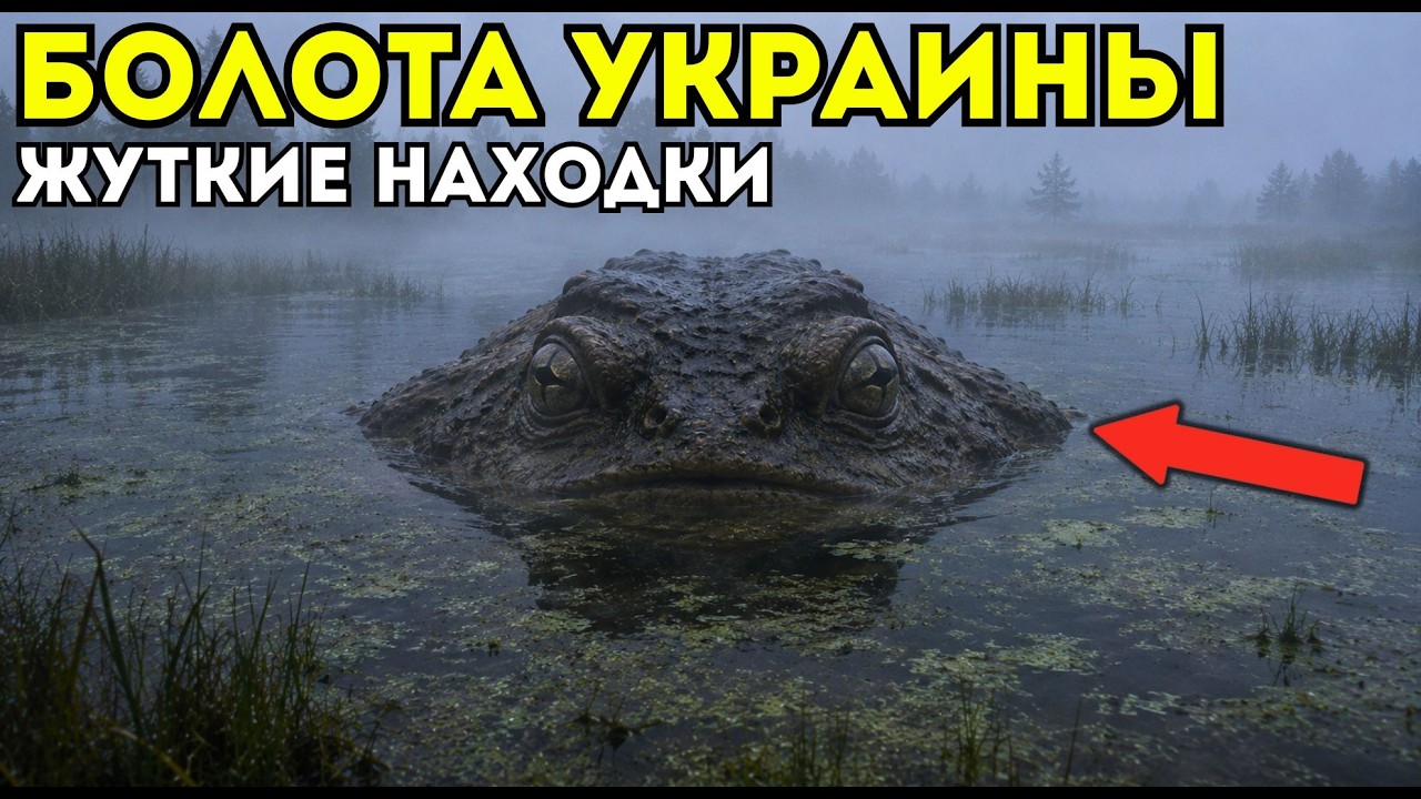 Что нашли на болотах Украины? Самые жуткие находки. Вы будете в шоке!
