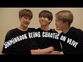 Jinminkook being chaotic on vlives