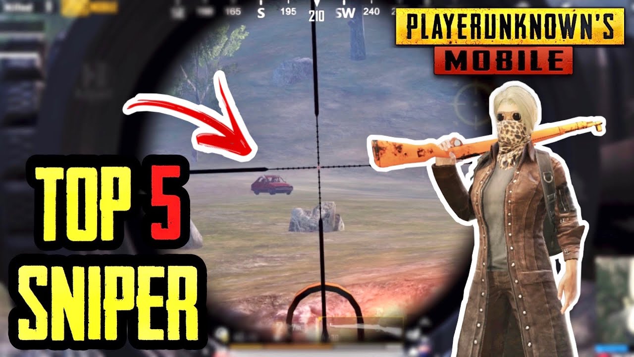 PUBG MOBILE FPP TOP 5 SNIPER KILLS
