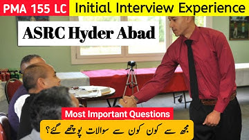 Pma 155 Asrc Hyderabad Initial Interview Experience | 155 Pma Hyderabad centre Interview Essay