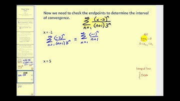 Power Series - Part 2 (radius and interval of convergence)