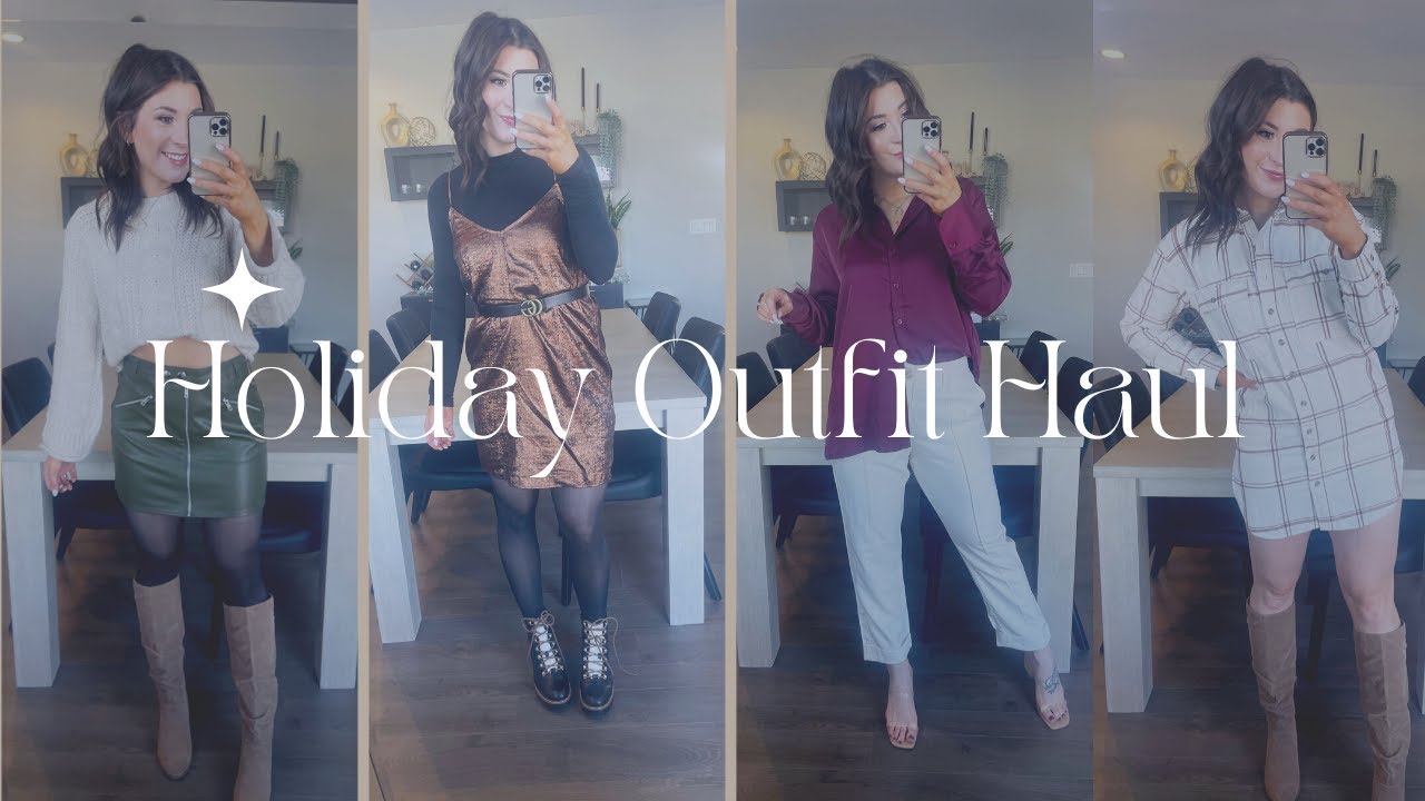 Holiday Outfit Inspo--Casual, Dressy and Cozy Looks for Every Occassion!
