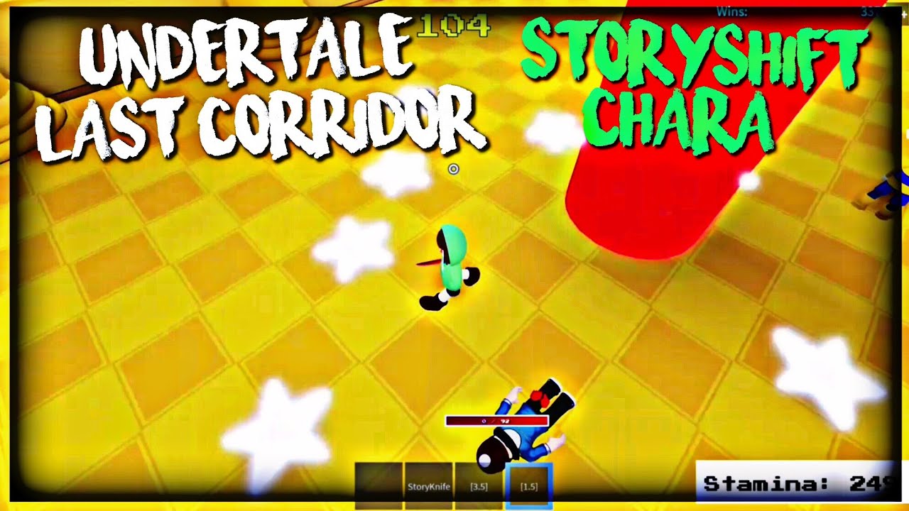 Roblox Undertale Last Corridor Storyshift Chara Youtube - roblox sans au battles dusttrust sans solo youtube