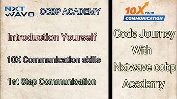 Nxtwave video submition | 10x communication skills #nxtwave