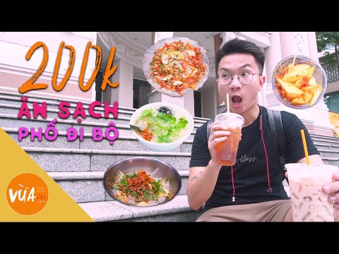 CHỈ 200K ĂN SẬP PHỐ ĐI BỘ NGUYỄN HUỆ - NO CĂNG CẢ BỤNG | Mua đặc sản 3 miền