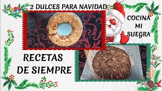 2 Dulces De Navidad De Los De Antes🥞 Mi Suegra Cocina Ideal Para Celiacos