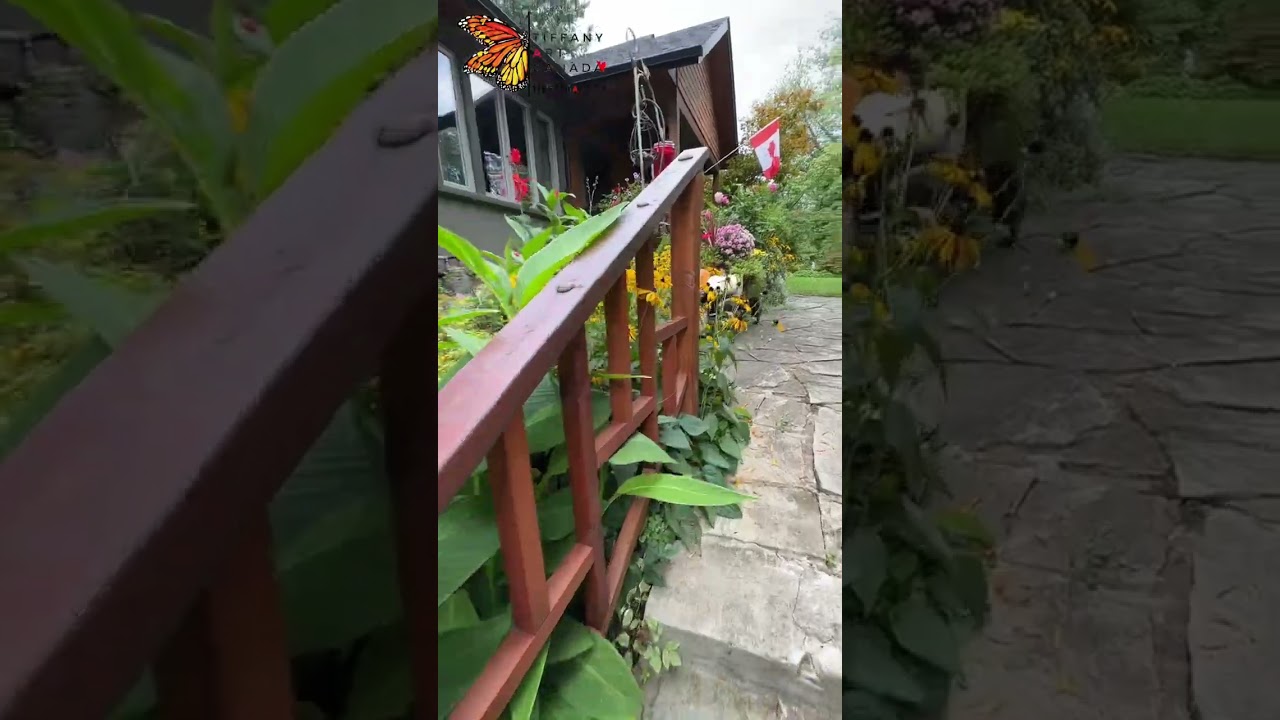 Front Yard Garden Walk In September 2023 