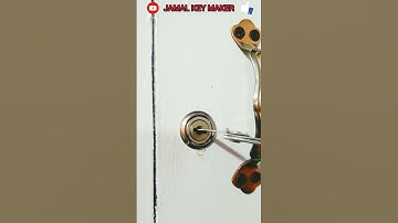 How To Open Drawer Lock Without key #shorts #viral #jamal #keymaker