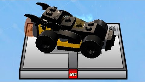 LEGO Dimensions Build The Batmobile To Start The Portal
