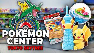POKEMON CENTER  in TOKYO SKYTREE Japan 🌟 | Limited Pikachu, New Collections, Figures, Trading Cards