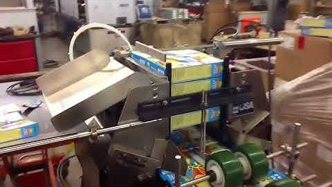 Econocorp Twinseal Cartoner with Special 2-Stage Delivery Chute | ProPac.com