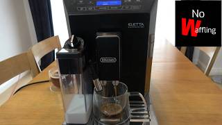 How to Make a BIGGER Cup of Coffee | Delonghi Eletta Cappuccino Coffee Machine | Beginners guide