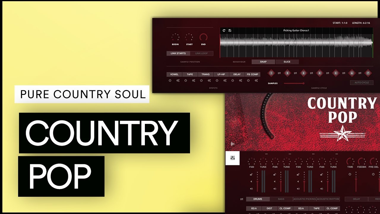 COUNTRY POP GUITAR KONTAKT Country Slide Guitar Samples Library YouTube