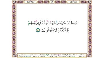 أوكلما عاهدوا عهدا نبذه فريق منهم بل أكثرهم لا يؤمنون - سورة البقرة آية 100 - بصوت الحصري
