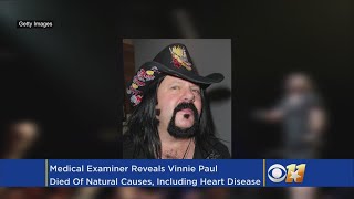 Coroner: Pantera Drummer Vinnie Paul Died Of Heart Disease
