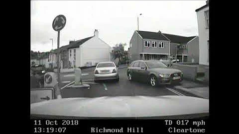 Watch as driver leads police on high speed Truro chase with his grandfather in the car   Cornwall Li