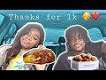 thanks for 1k + mukbang with bae 😋🥳