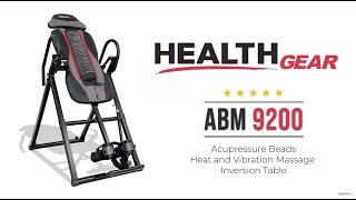 Relieve Back Pain with the Health Gear ABM 9200 Inversion Table | Extreme Products Group