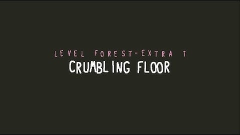 Baba is You - Deep Forest Extra 1 - Crumbling Floor Solution