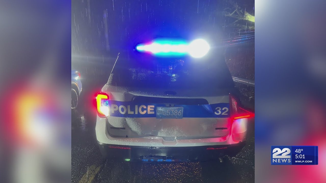 Driver charged with OUI after crashing into Northampton police cruiser ...