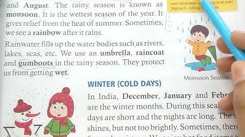 CLASS:-2 E V S  CH:-10 ( WEATHER AND SEASONS )