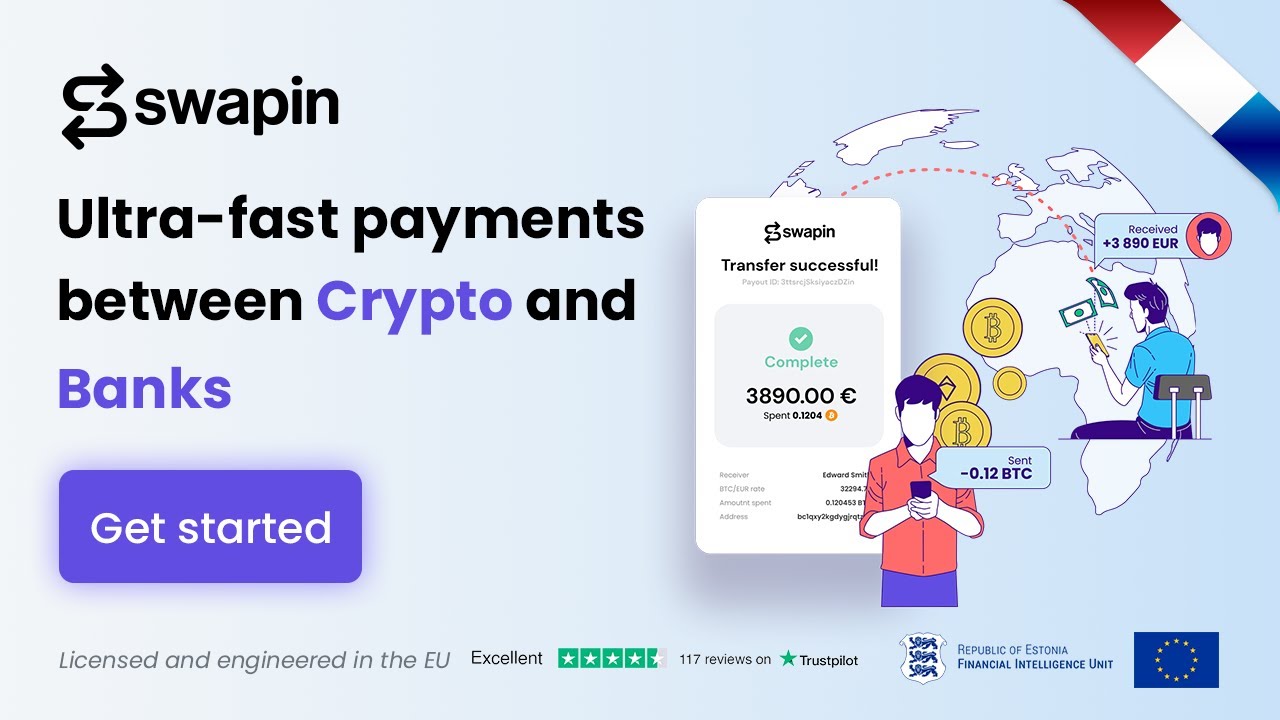 Swapin Swapin | Une solution de paiement ultra-rapide agréée entre la crypto ...