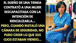 EL DUEÑO DE UNA TIENDA CONTRATÓ A UNA MUJER DISCAPACITADA CON LA INTENCIÓN DE RIDICULIZARLA. PERO...