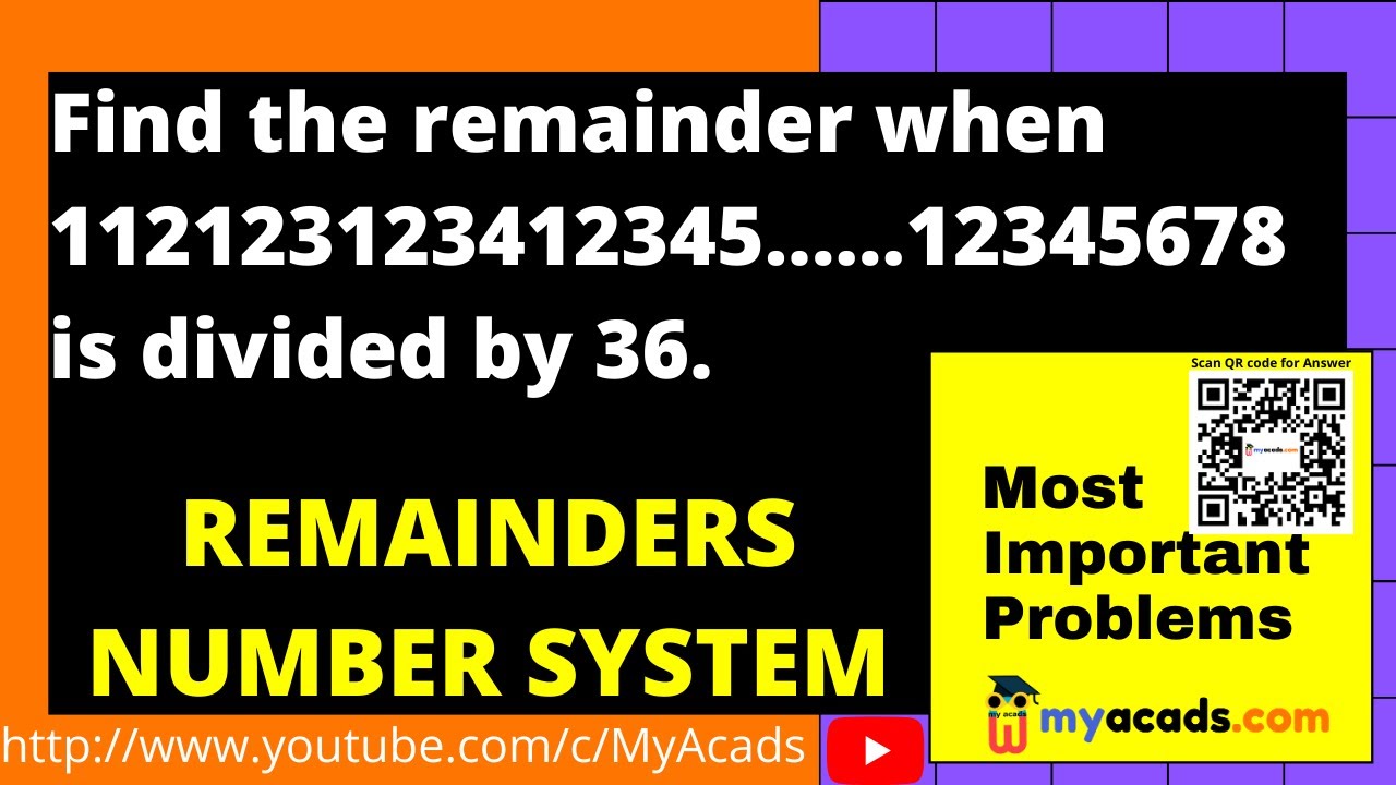 2. Remainders MIPs Find the remainder when