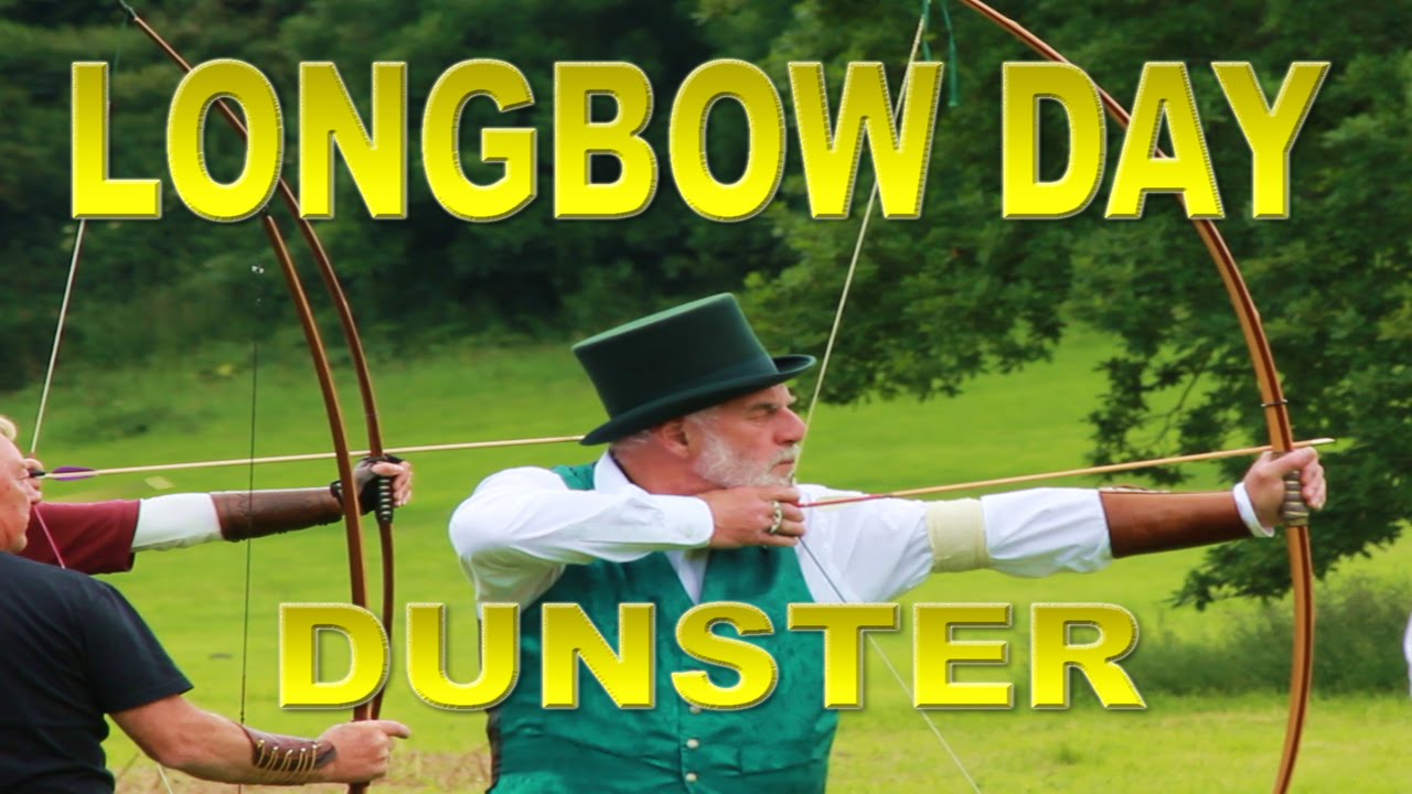 `Longbow Day` shoot report from Dunster Archery Week shooting the