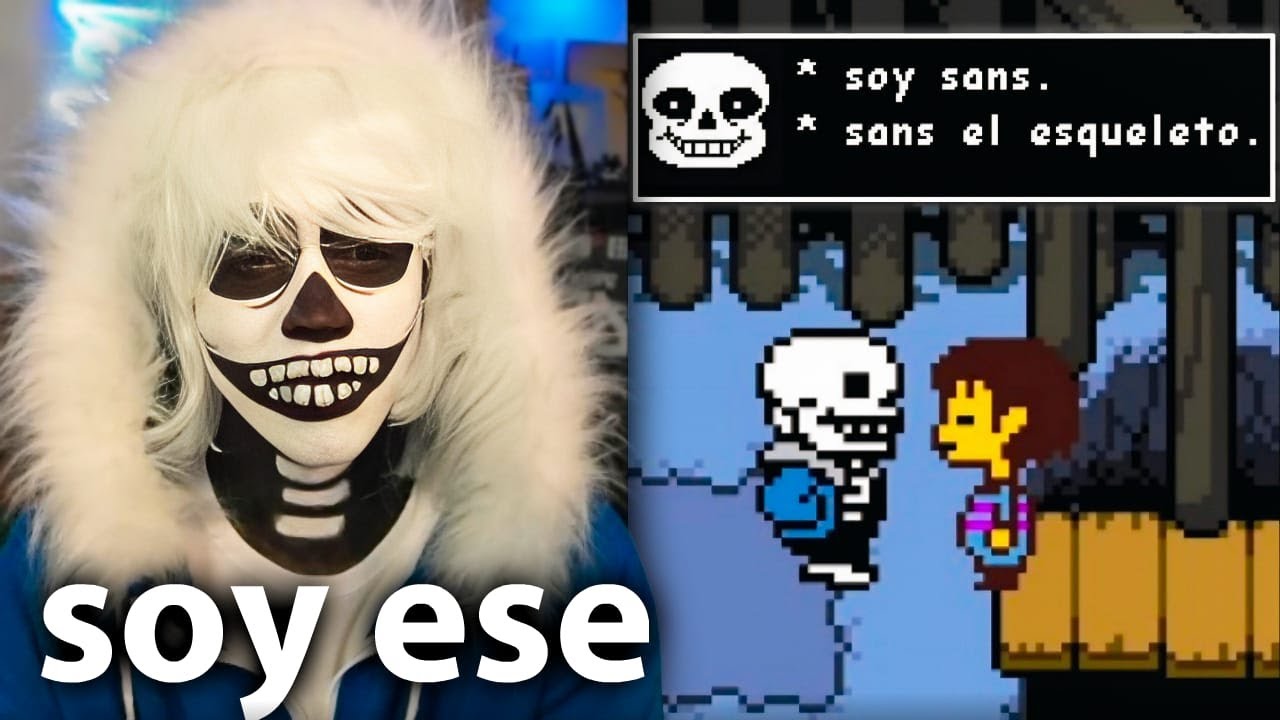 jugando undertale por primera vez