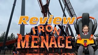 IRON MENACE NEWEST ROLLER COASTER IN PA