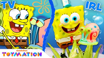 SpongeBob & Patrick Toys Have the BEST DAY EVER! | @SpongeBobOfficial| Toymation