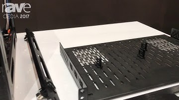 CEDIA 2017: Middle Atlantic Shows Custom Rack Shelves