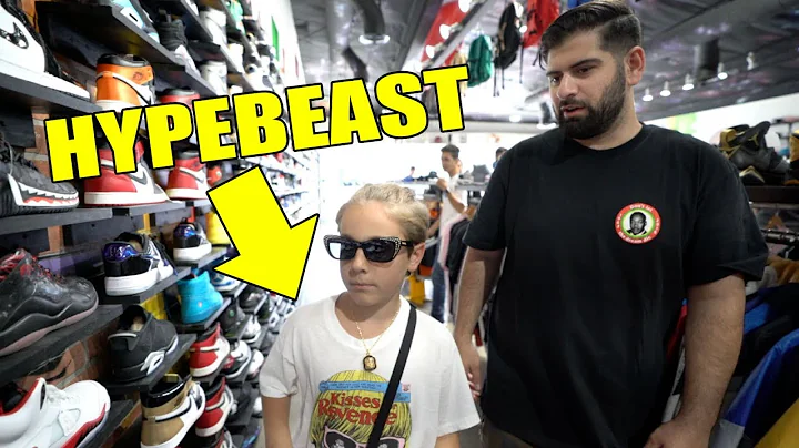 SHOPPING WITH THE WORLDS YOUNGEST HYPEBEAST!! *WHAT DID HE BUY*