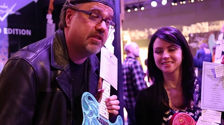 Fender Custom Shop Graphic Artist Sarah Gallenberg...