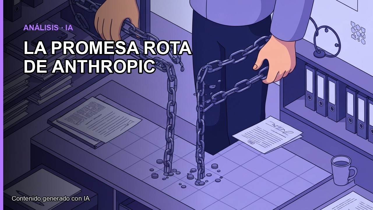 Anthropic eliminó su promesa de seguridad: ¿por qué importa?