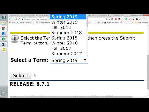 Submitting Final Grades - NLU Portal