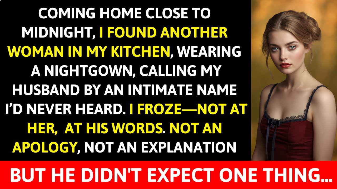 At Midnight, I Found My Husband’s Mistress in a Nightgown in My House—I Froze at the First Words He…