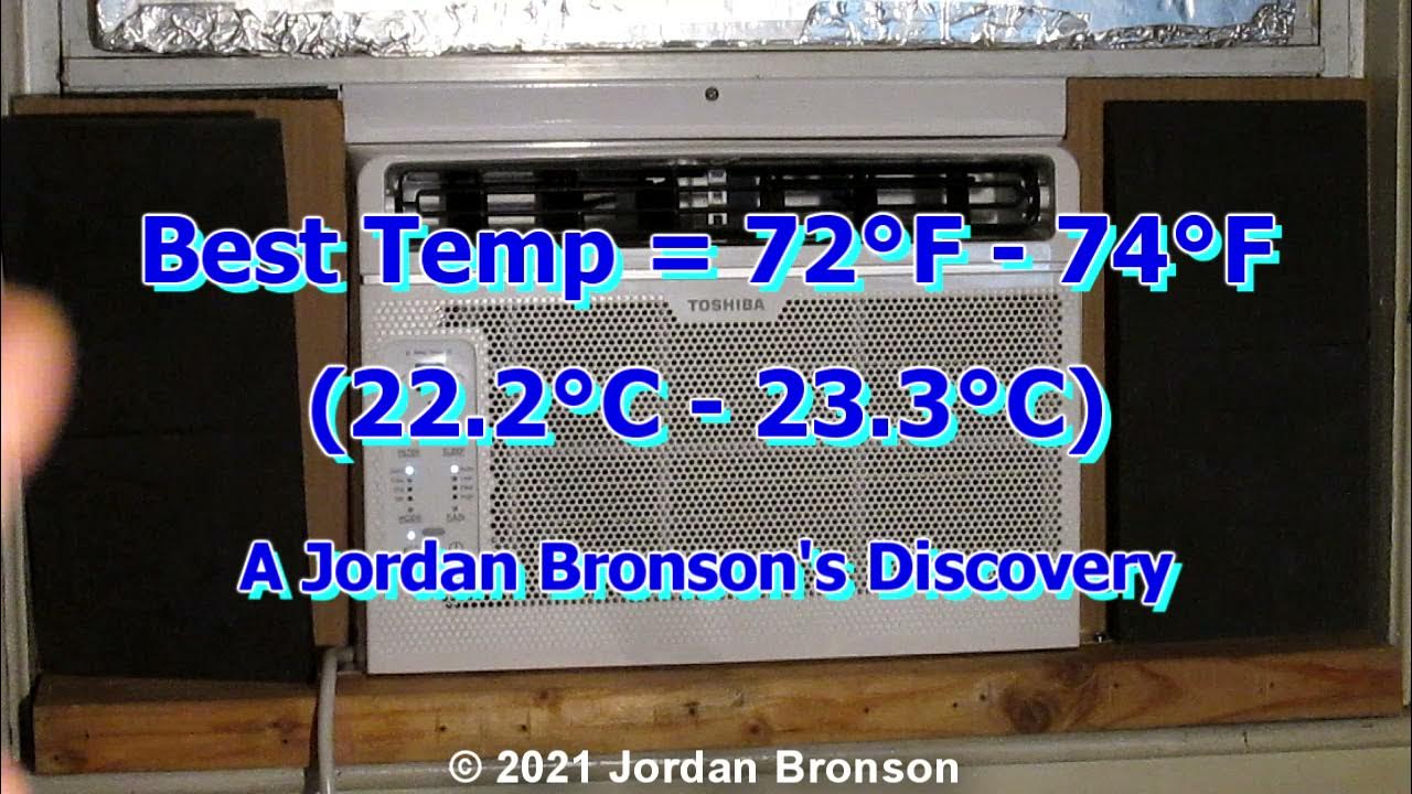 Best Air Conditioner Temperature Setting (Sleeping or Awake During Summer) YouTube