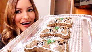 How to Make Gingerbread Cookies | iJustine Cooking