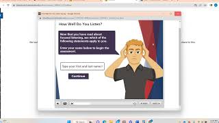 SSC101 8 weeks week 2 assignment video