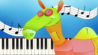 Babytv Sally The Camel Piano Tutorial