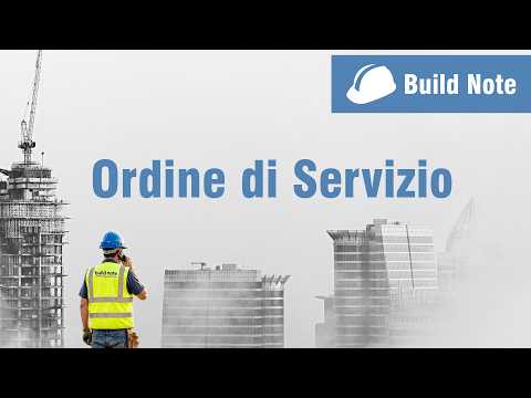 Come Creare un Ordine di Servizio su Build Note