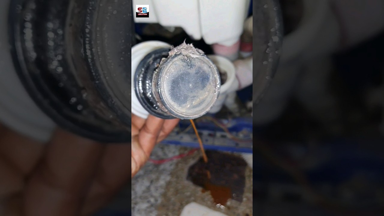 washing machine drain leakage || 