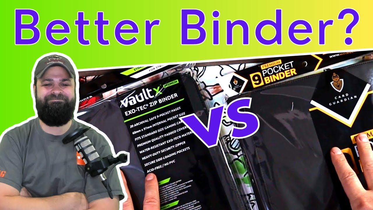 Compare Vault X vs. Card Guardian 2022 Trading Card Binder, Here's What I Found...