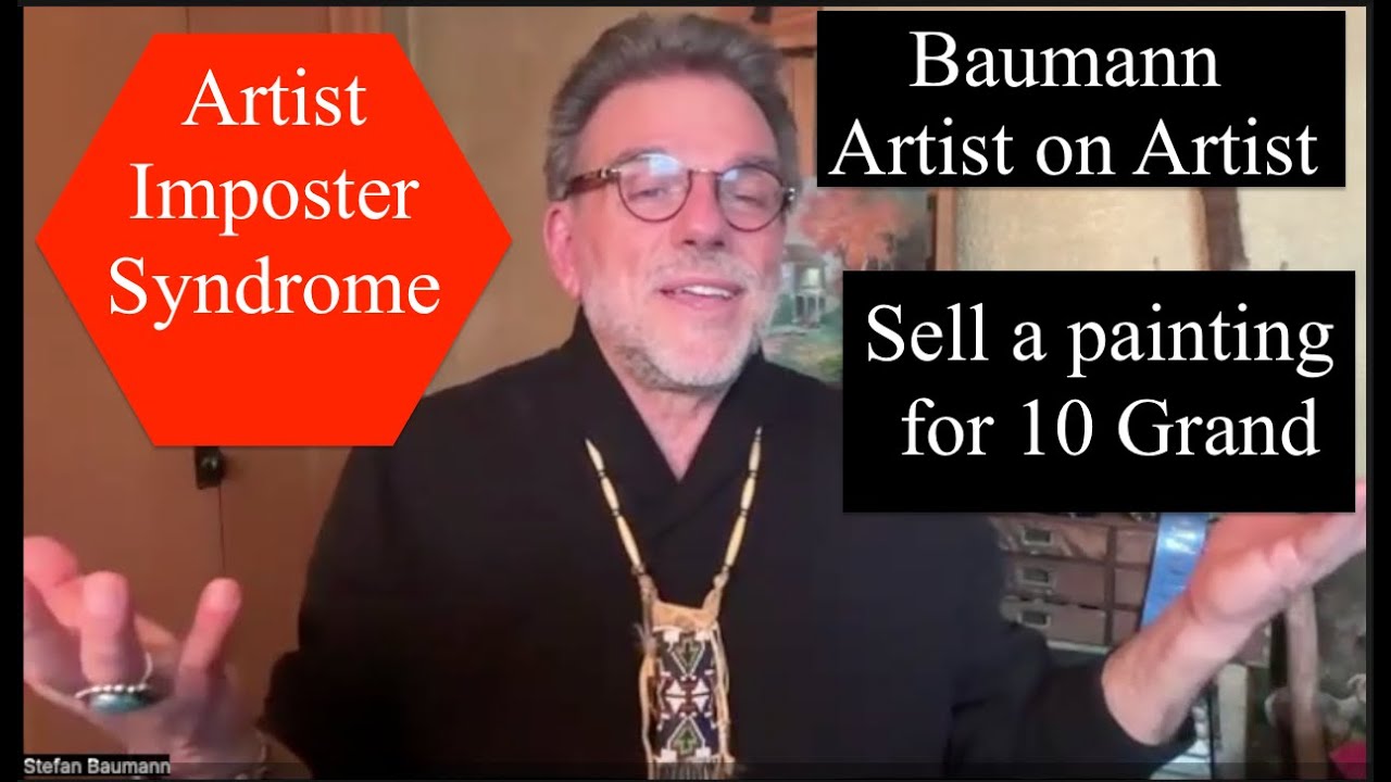 Artist on Artist imposter syndrome, and selling your artwork for $10,000 Stefan Baumann