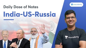 Dose of Notes | India - US - Russia | Chandramouli Choudhary | Let