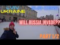 Winter in Lviv, Ukraine - Will Russia invade?
