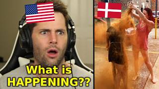 American Reacts to Danish TikToks