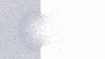 Hard Shell Impact Crater Simulation Run 8